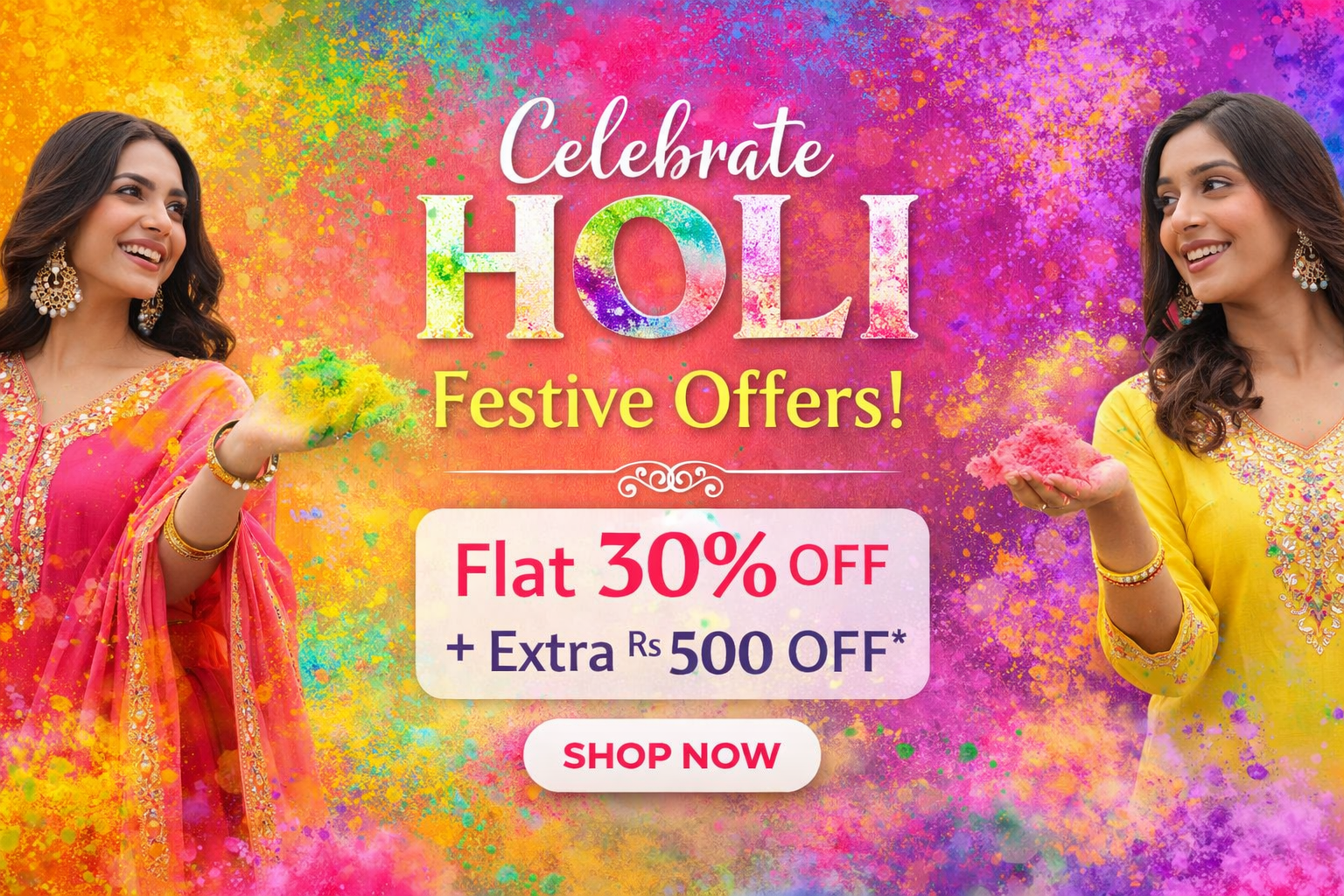 Holi Festive Offers